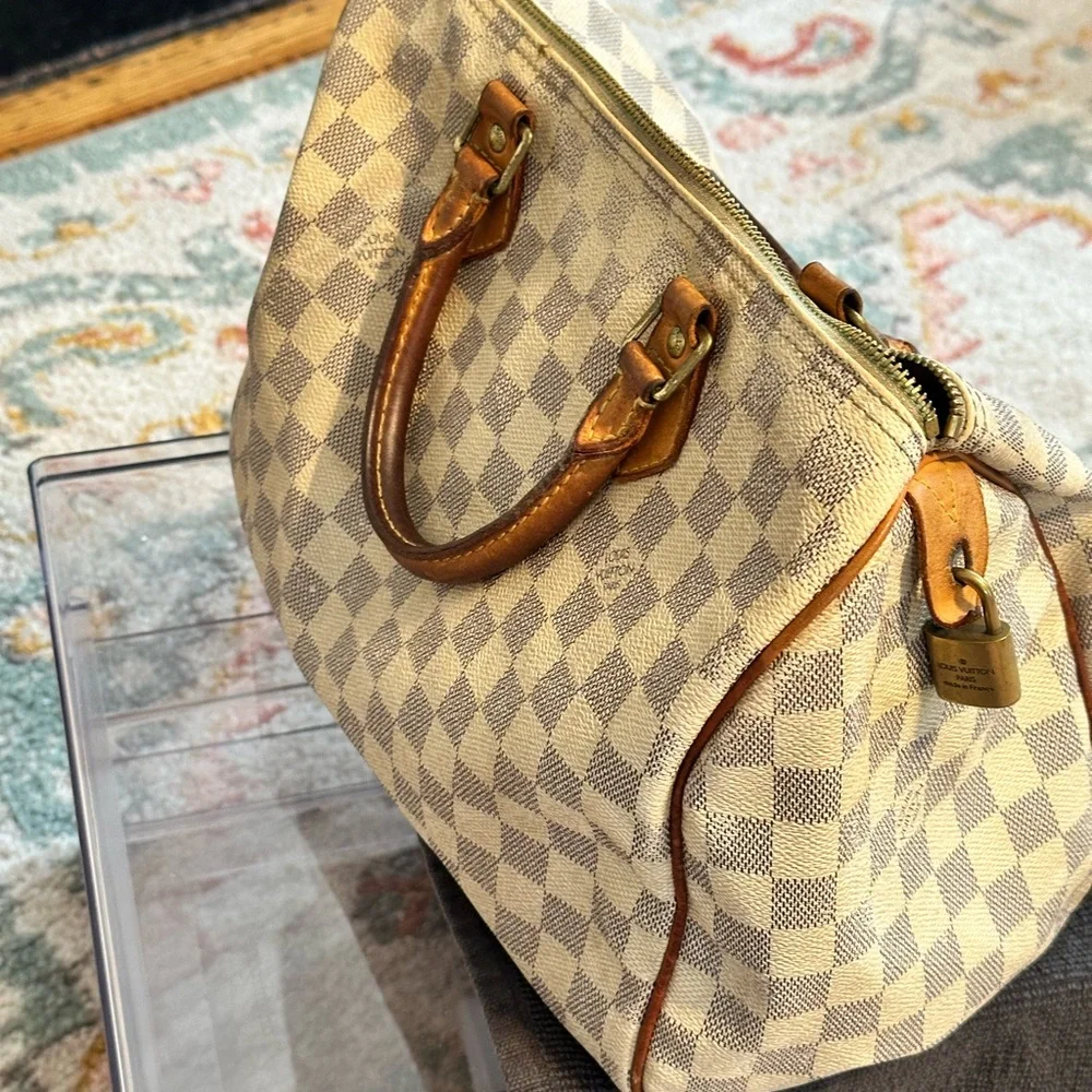 Louis Vuitton Speedy Damier 30 Azur - Picture 3 of 10
